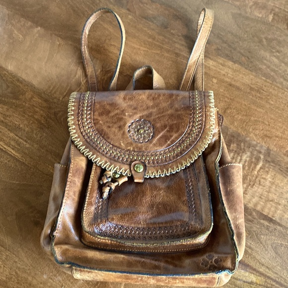 Patricia Nash Bags Patricia Nash Leather Backpack Bag Poshmark